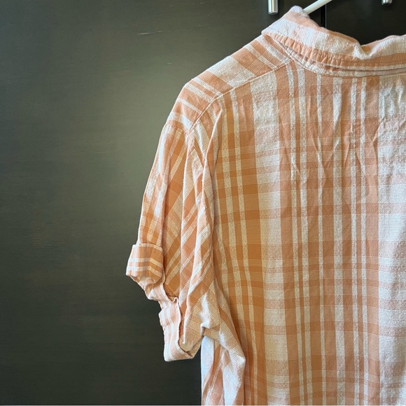 Button Up Plaid Blouse - Picture 5 of 6